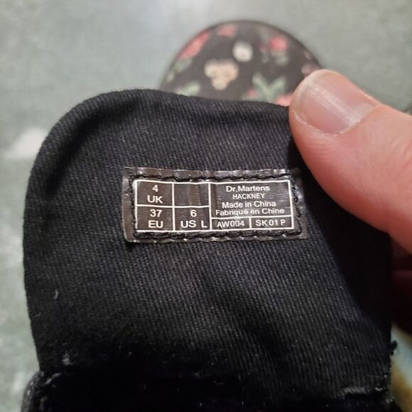 Dr Martens Hackney floral canvas boots sz 6 - Picture 5 of 5